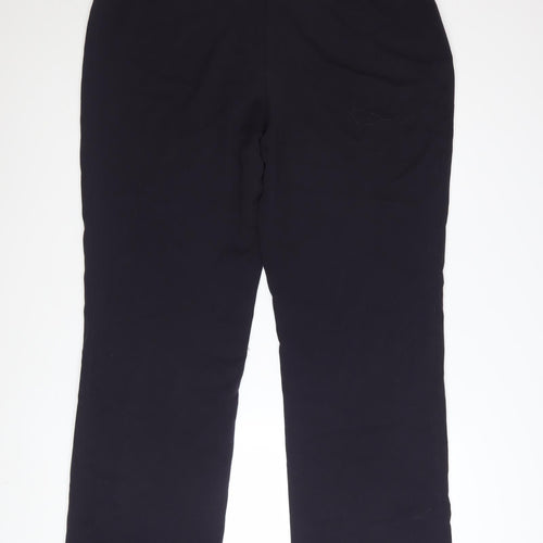 Marks and Spencer Women’s Black Size 18 Tall Straight Leg Trousers