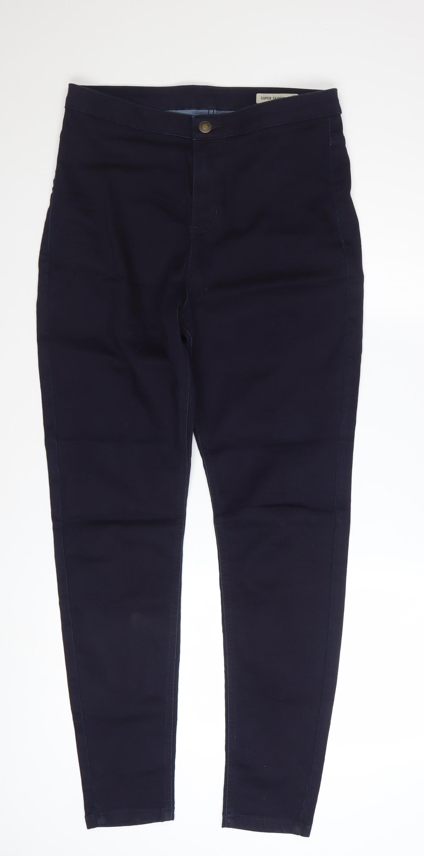 Marks and Spencer Women’s Blue Skinny Jeans Size 14 Tall Stretch Denim