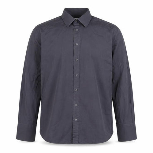 Charles Tyrwhitt Men's Grey Classic Fit Cotton Formal Dress Shirt 16/34