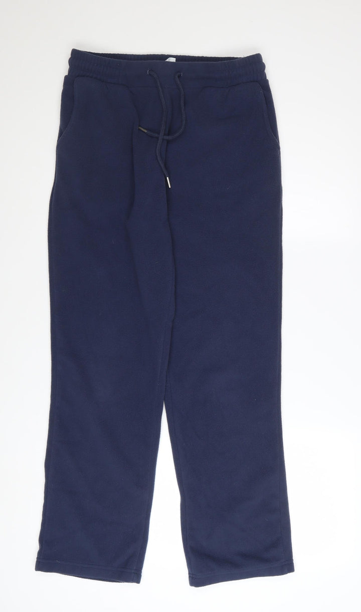 Damart Women’s Blue Fleece Thermal Sweatpants Size 10-12