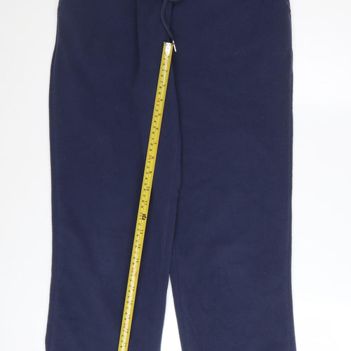 Damart Women’s Blue Fleece Thermal Sweatpants Size 10-12