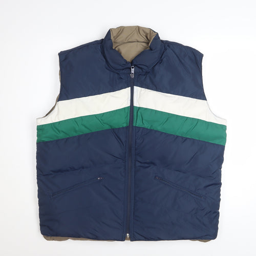Envoy Men’s Blue Down Bodywarmer Waistcoat L Winter Casual