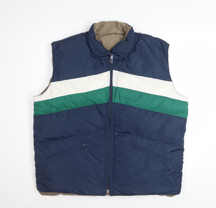 Envoy Men’s Blue Down Bodywarmer Waistcoat L Winter Casual