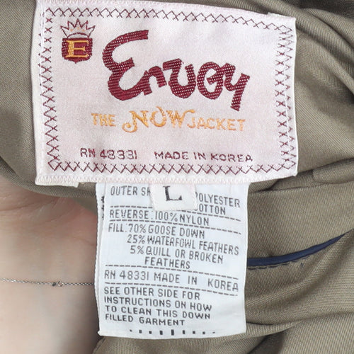 Envoy Men’s Blue Down Bodywarmer Waistcoat L Winter Casual