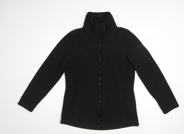 Regatta Women’s Black Fleece Mid-Length Jacket Size 16