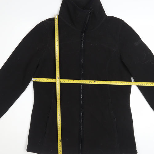 Regatta Women’s Black Fleece Mid-Length Jacket Size 16