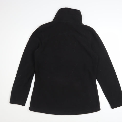 Regatta Women’s Black Fleece Mid-Length Jacket Size 16