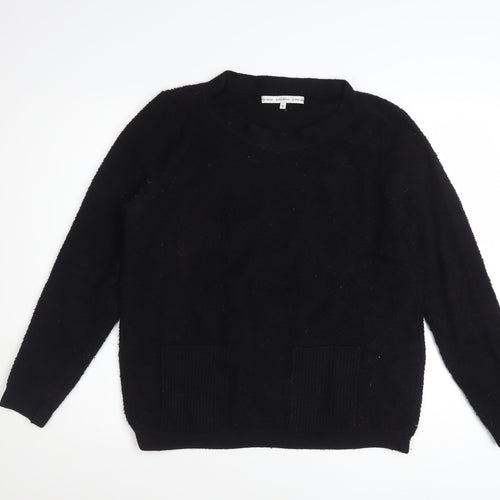 & Other Stories Women Black Wool Knit Jumper M