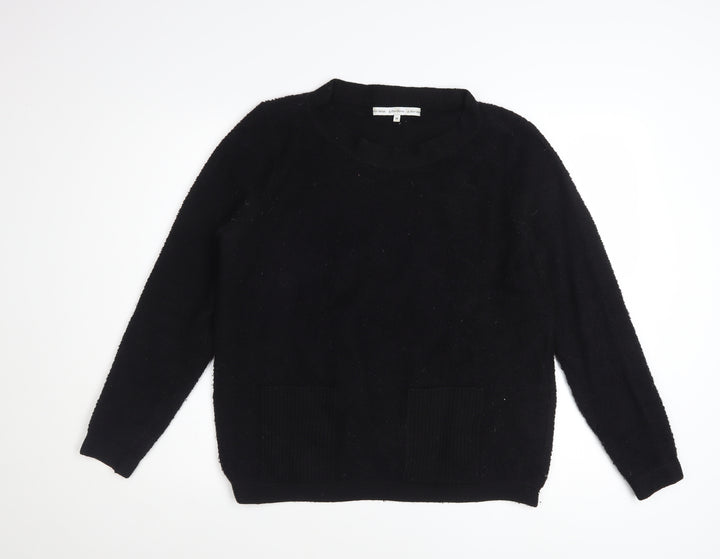 & Other Stories Women Black Wool Knit Jumper M