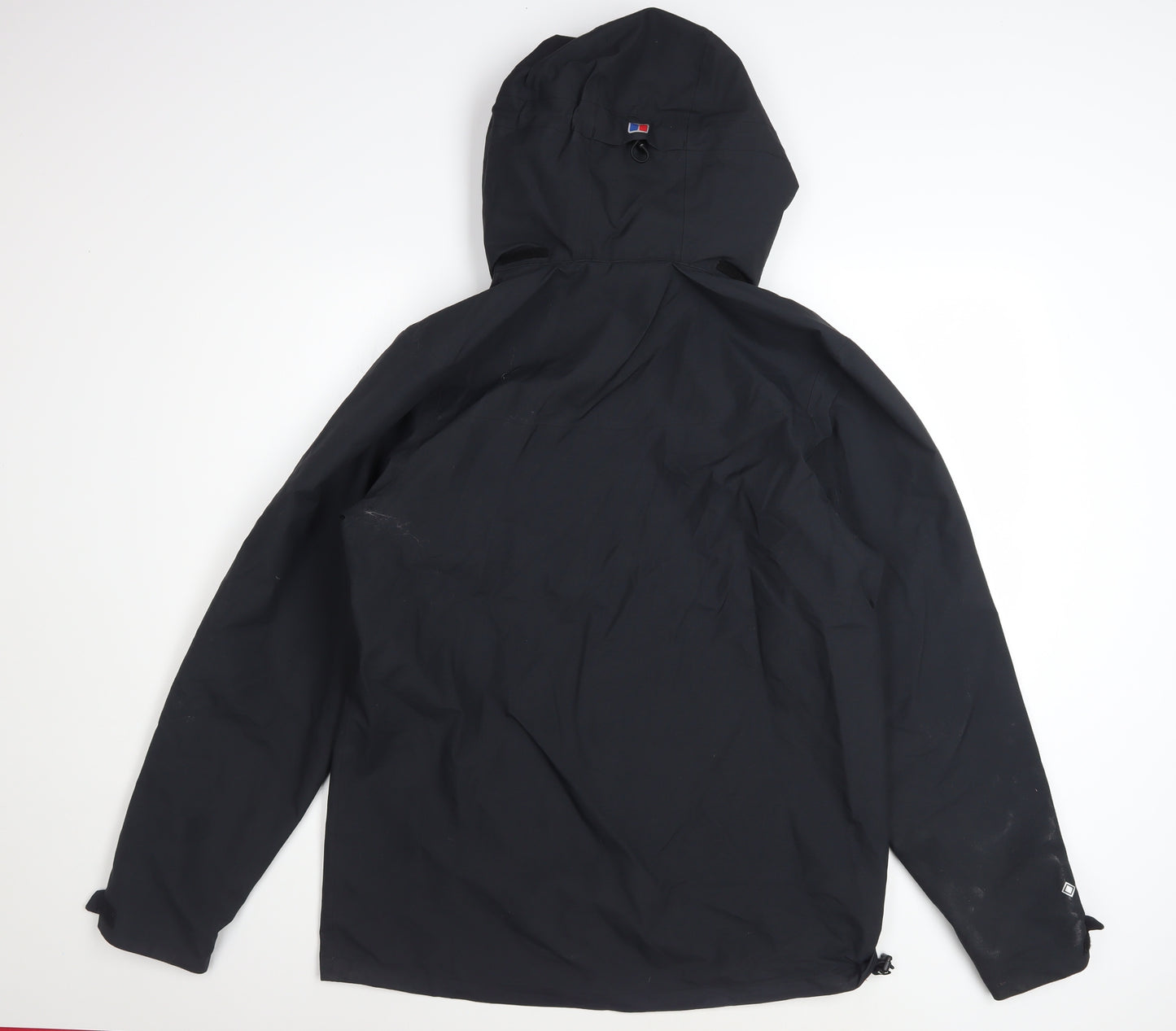 Berghaus Men's Black Waterproof Hooded Rain Jacket M Outdoor