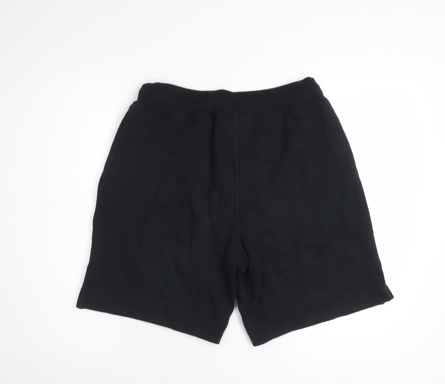 New Balance Men's Black M Sweat Shorts with Drawstring Waist