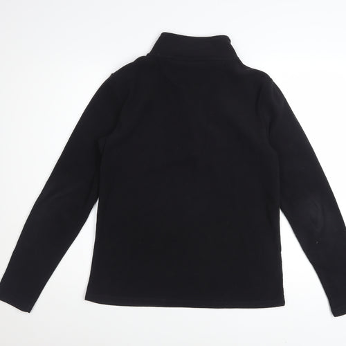 Peter Storm Women’s Black Size 12 Half Zip Fleece Sweatshirt