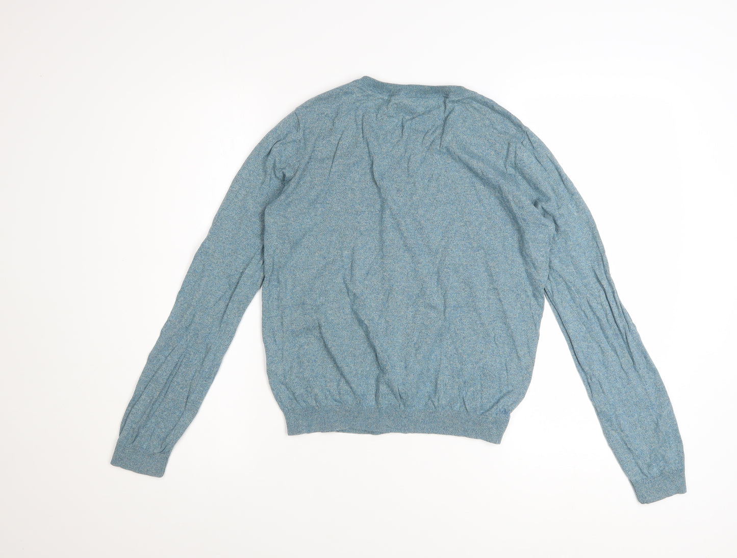 Fat Face Women’s Ocean Green Cotton Cardigan Size 12 Button Knit