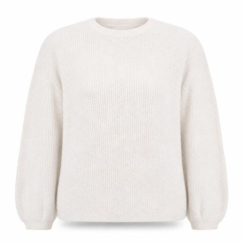 Thought Women’s Beige Cotton Blend Chunky Knit Jumper Size 12