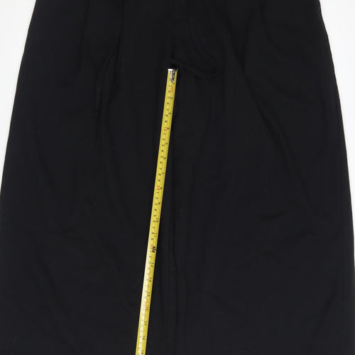 Hollister Women’s Black Wide-Leg Livvy Baggy Trousers M Regular