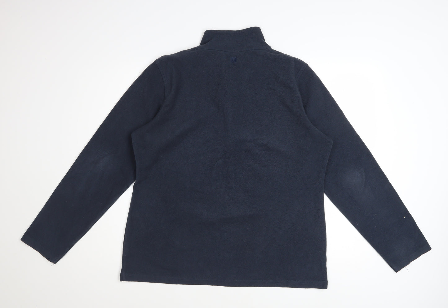 Mountain Warehouse Unisex Blue Fleece L Pullover Sweatshirt