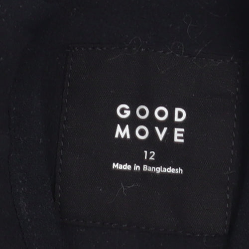 Marks and Spencer Women’s Black Fleece Zip Jacket Size 12