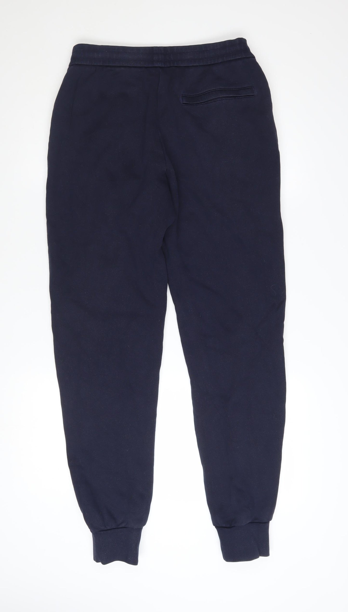 Lacoste Mens Blue Jogger Sweatpants M Elastic Waist Logo