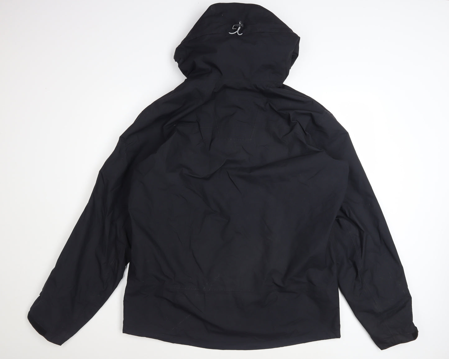 Berghaus Men's Black XL Waterproof Hooded Rain Jacket