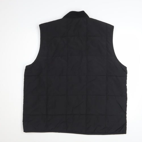 Dickies Men’s Black Quilted Work Bodywarmer Waistcoat XL