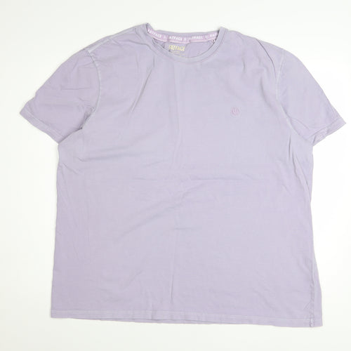 FatFace Men's Purple Organic Cotton XL Regular Fit T-Shirt