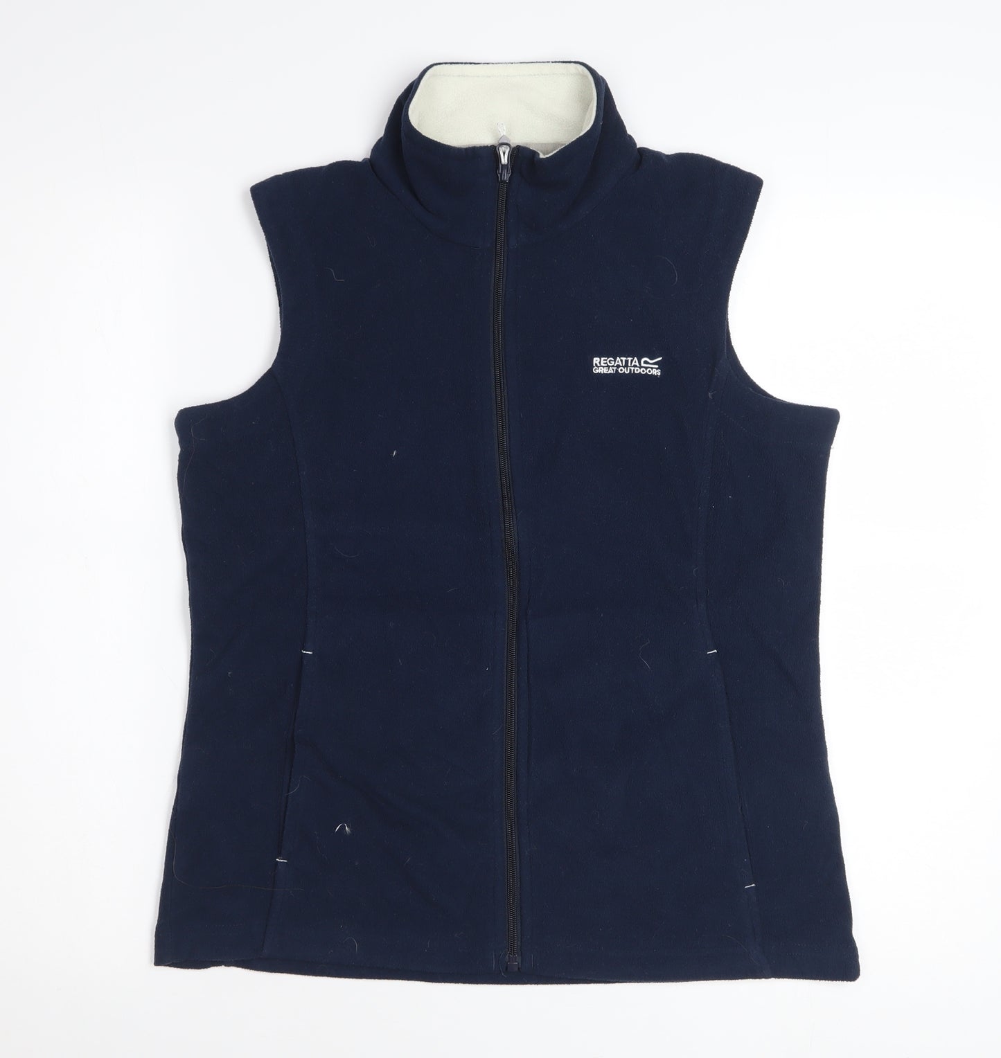 Regatta Womens Blue Fleece Waistcoat Size 10 Bodywarmer Gilet