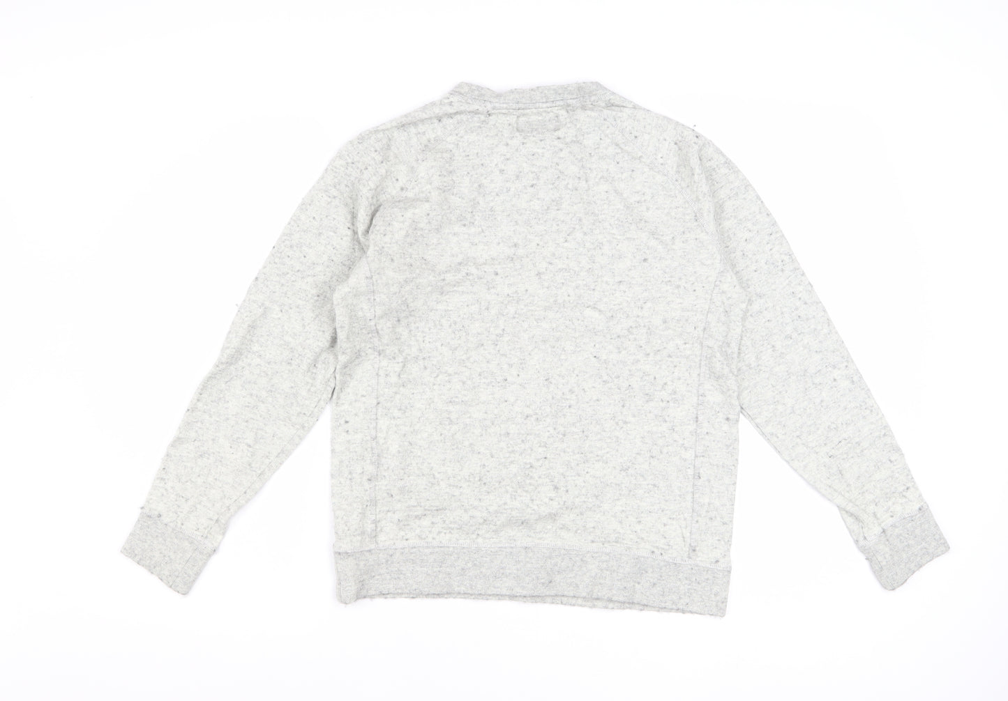 Norse Projects Women's Grey Wool Cotton Pullover Sweatshirt Size S
