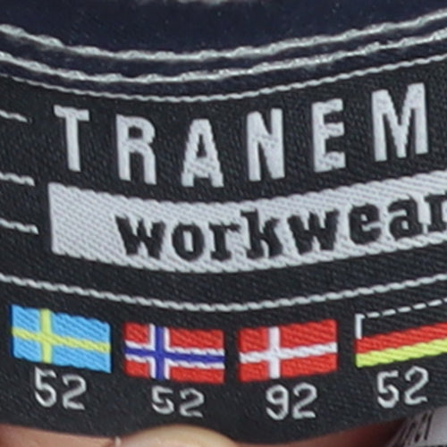 Tranemo Workwear Navy Mens Cargo Flame Resistant Trousers Size 36