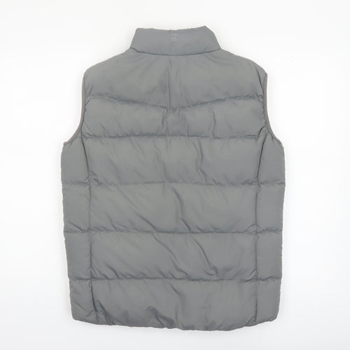 Hi Gear Women Grey Puffer Waistcoat Size 10 Insulated Outdoor Vest