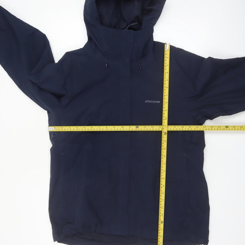 Ayacucho Men's Blue XL Waterproof Hooded Outdoor Jacket