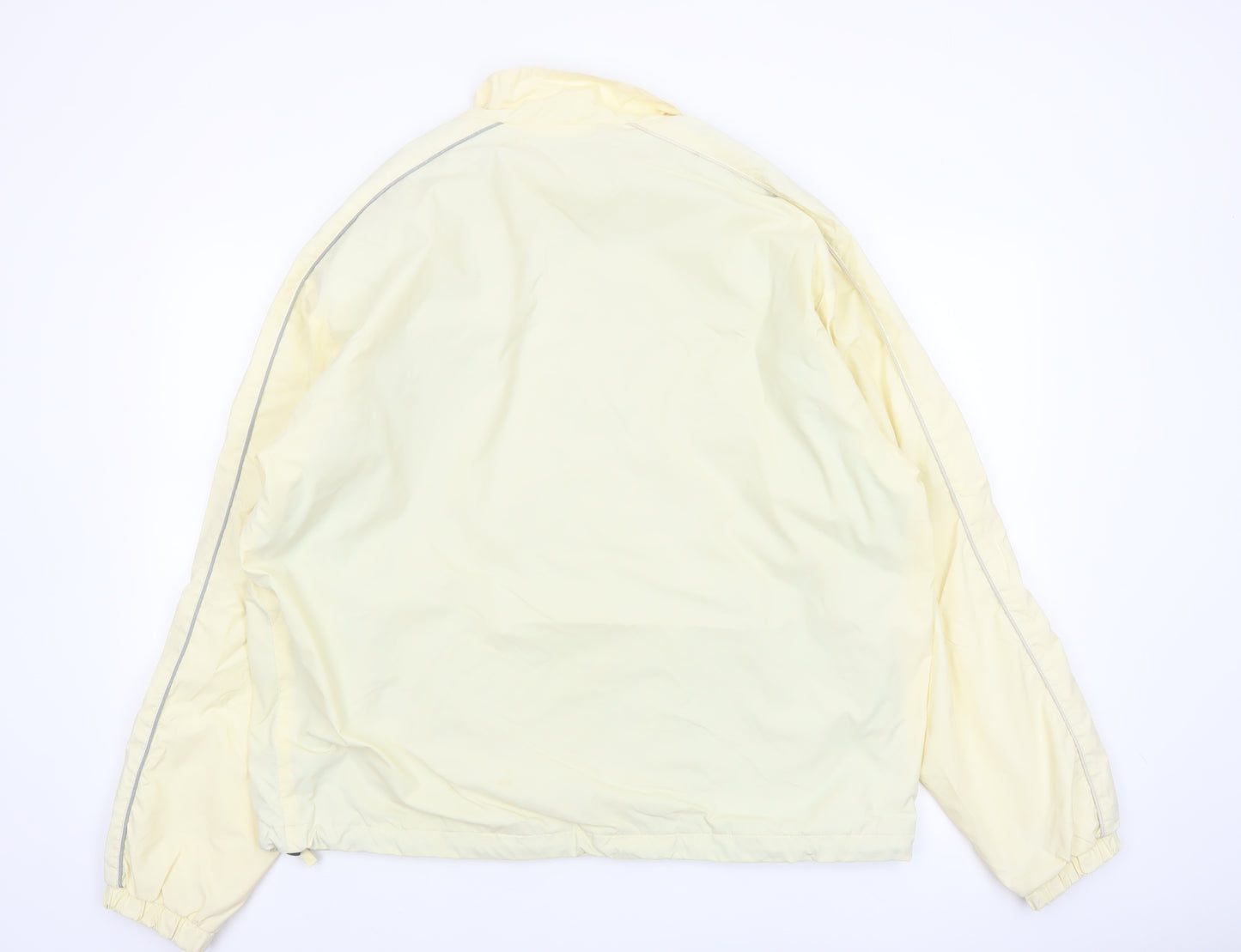 North Sails Men's Yellow XL Windbreaker Jacket Lightweight Casual