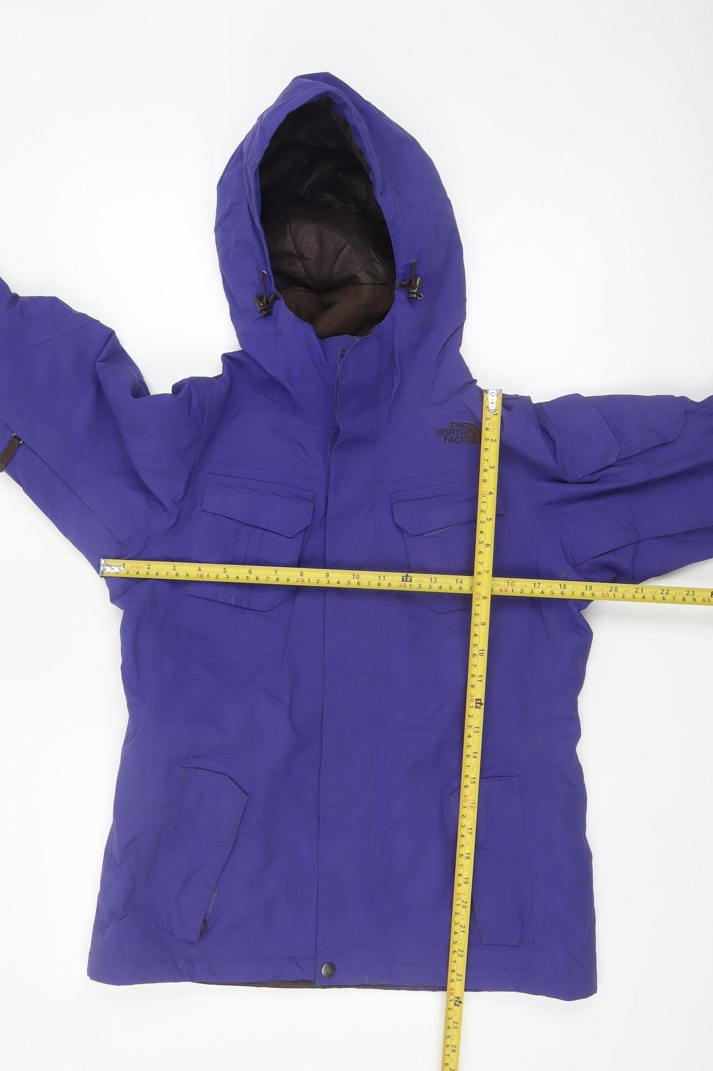 The North Face Womens Purple Waterproof Insulated Hooded Parka Jacket S