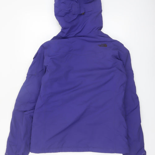 The North Face Womens Purple Waterproof Insulated Hooded Parka Jacket S
