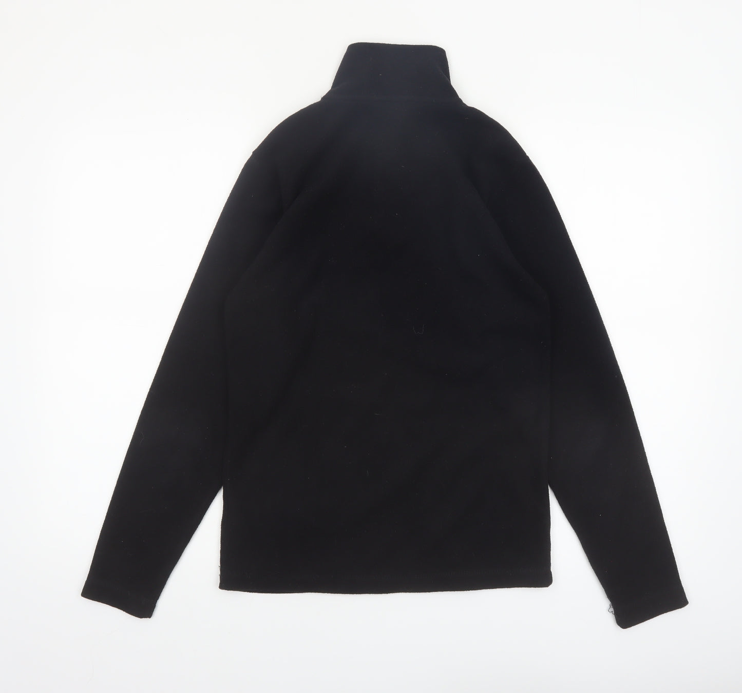 Gelert Boys Black Fleece 1/2 Zip Sweatshirt Size 13 Years 158cm