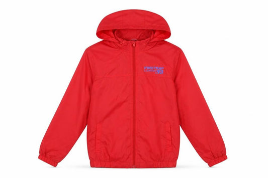Firetrap Boys Red Hooded Full Zip Windbreaker Jacket 10-11 Years