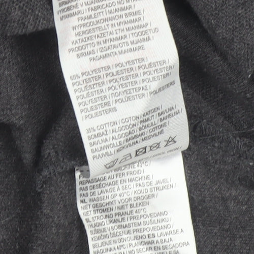 Slazenger Men's Grey 4XL Regular Fit Polo Shirt