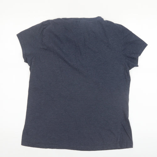 Lee Cooper Women's Blue Floral Print T-Shirt Size 18