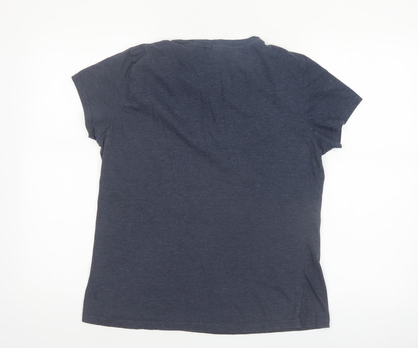 Lee Cooper Women's Blue Floral Print T-Shirt Size 18