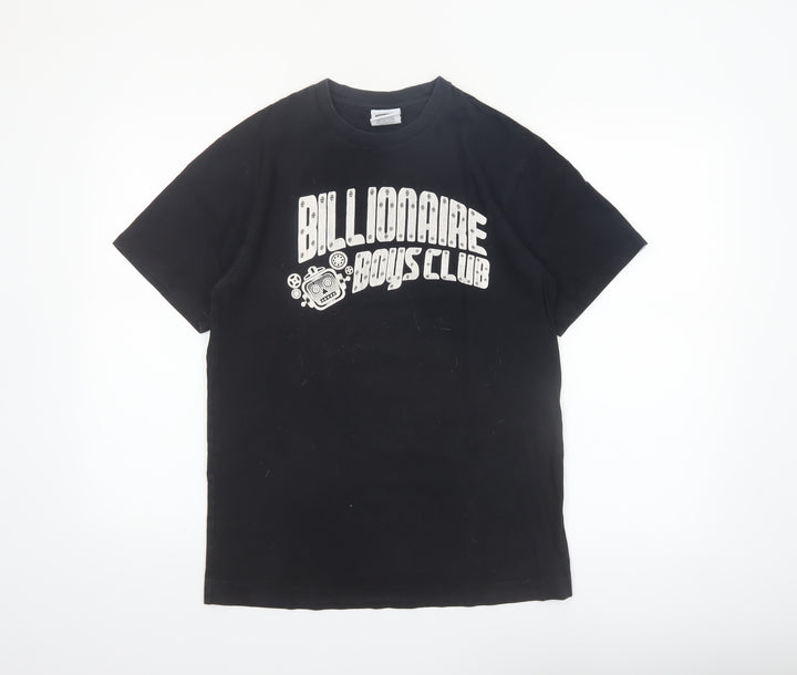Billionaire Boys Club Men's Black Cotton Graphic T-Shirt Size S
