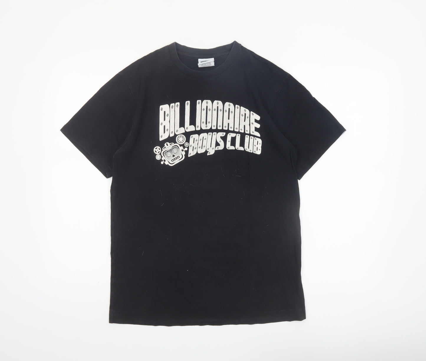 Billionaire Boys Club Men's Black Cotton Graphic T-Shirt Size S