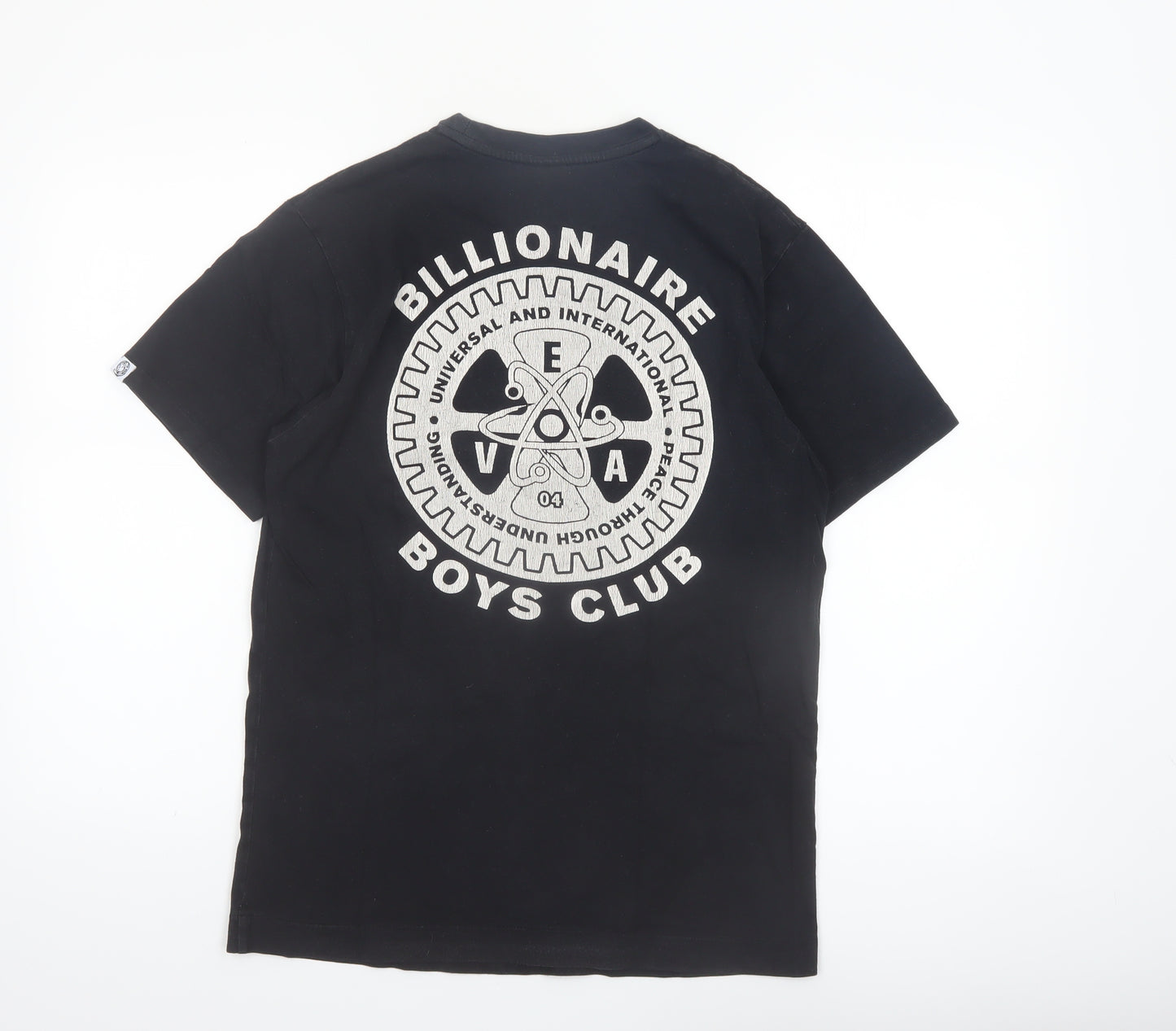 Billionaire Boys Club Men's Black Cotton Graphic T-Shirt Size S