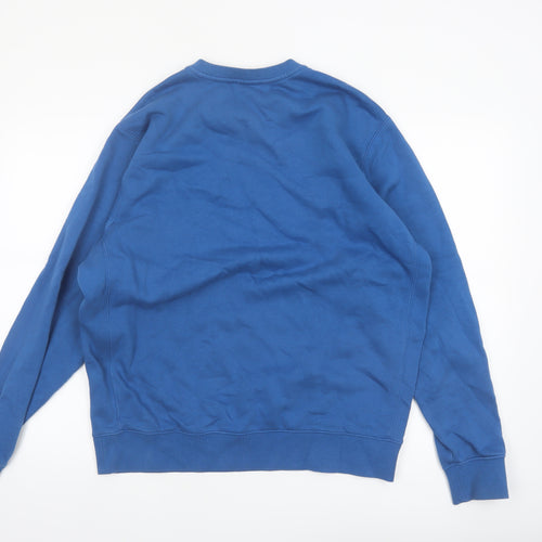 Nike Men's Blue Crew Neck Pullover Sweatshirt Size L