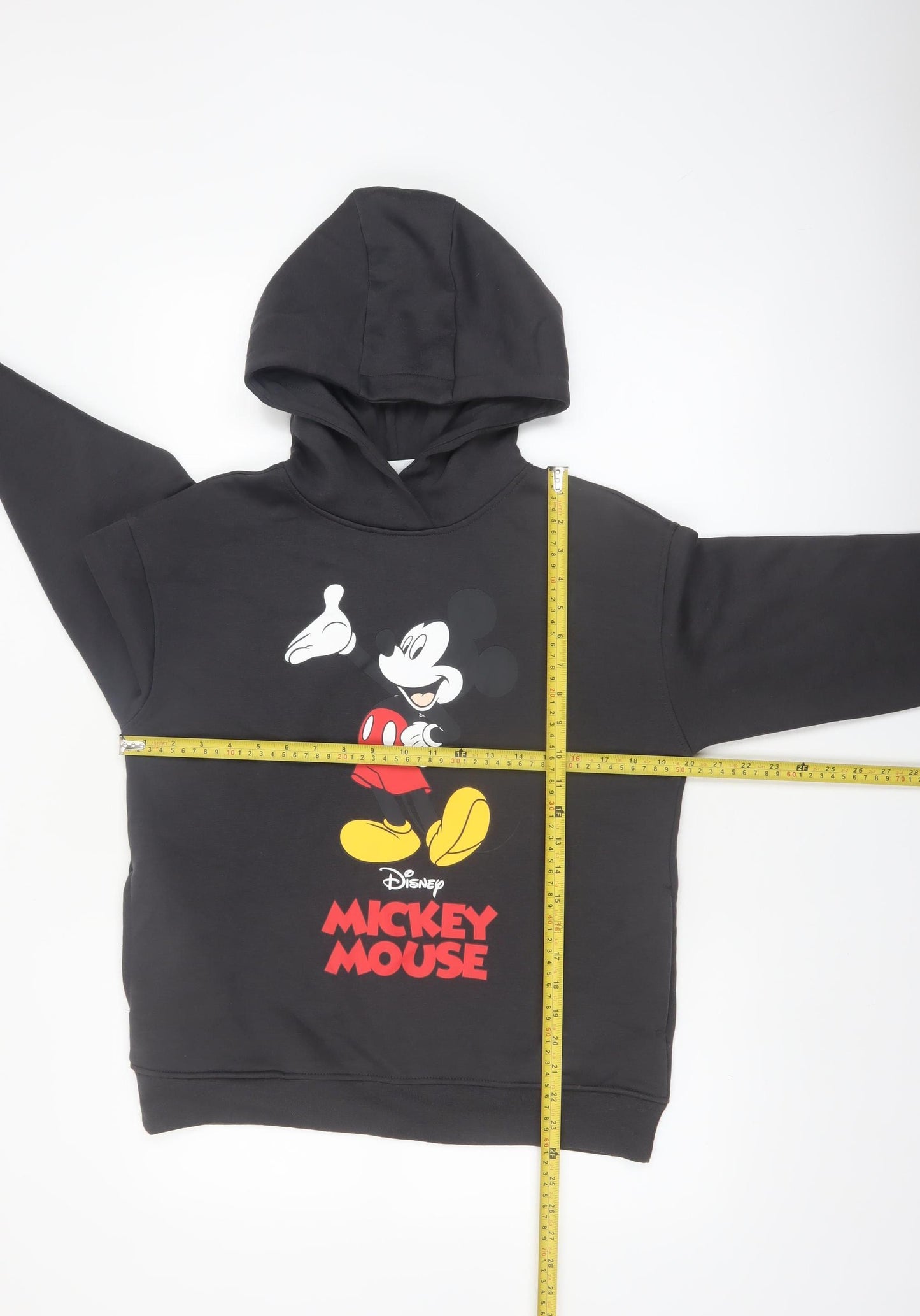 Disney Mickey Mouse Black Hoodie XS Men's Pullover Primark