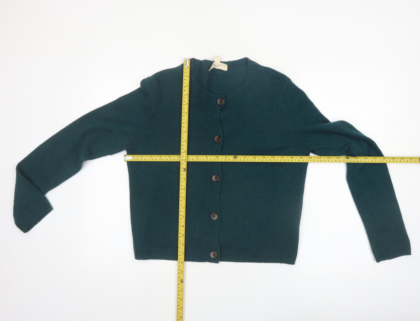 Seasalt Cornwall Women's Green Wool Blend Cardigan UK 14
