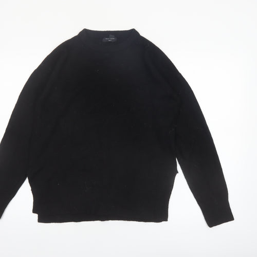 New Look Women’s Black Tall Size S Crew Neck Pullover Jumper