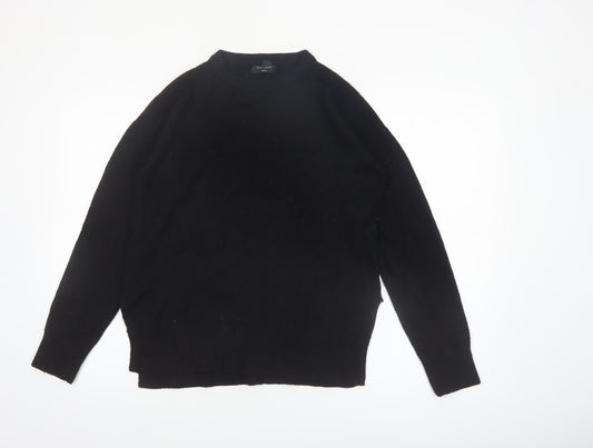 New Look Women’s Black Tall Size S Crew Neck Pullover Jumper
