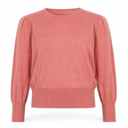 Marks and Spencer Women’s Pink Crew Neck Viscose Blend Jumper Size 10