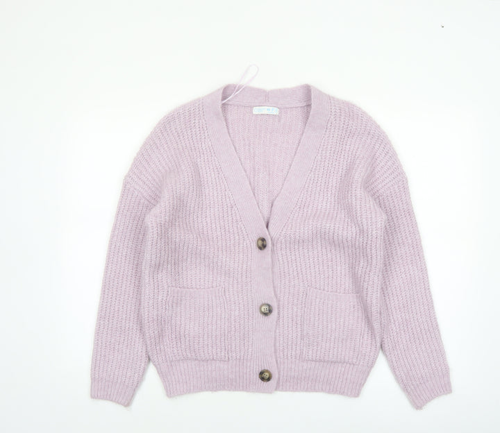 Primark Women’s Purple Chunky Knit Cardigan XS