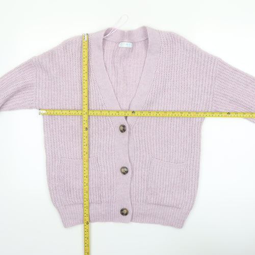 Primark Women’s Purple Chunky Knit Cardigan XS