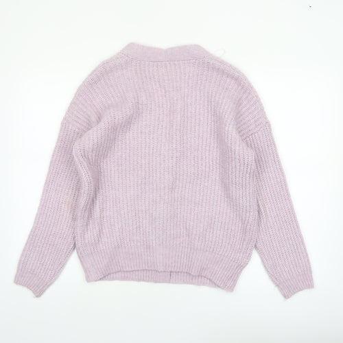 Primark Women’s Purple Chunky Knit Cardigan XS